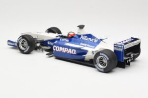 Williams FW23 BMW #6 J.P. Montoya F1 2001 Minichamps 1:18 80430029787 Metal — zdjęcie 5 z 6