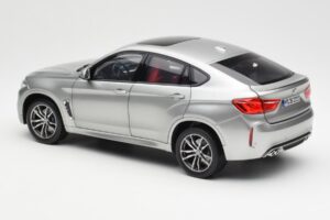 BMW X6 M F86 Donington Szary Metaliczny Norev 1:18 80432364886 Metal — zdjęcie 7 z 8