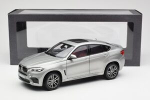 BMW X6 M F86 Donington Szary Metaliczny Norev 1:18 80432364886 Metal — zdjęcie 8 z 8