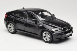 BMW X6 M E71 Czarny Bburago 1:18 18-12081 Metal — zdjęcie 6 z 8