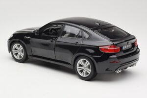 BMW X6 M E71 Czarny Bburago 1:18 18-12081 Metal — zdjęcie 7 z 8