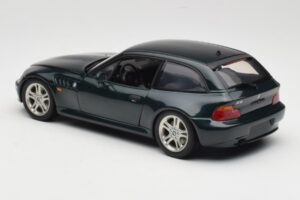 BMW Z3 Coupe 2.8 Green Metallic UT Models 1:18 20422 Metal — zdjęcie 6 z 7