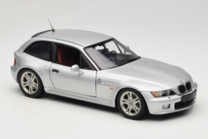 BMW Z3 Coupe 2.8 Srebrny UT Models 1:18 20421 Metal — zdjęcie 6 z 8