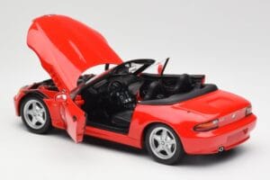 BMW Z3 E36/7 Kabriolet Czerwony UT Models 1:18 180024330 Metal — zdjęcie 5 z 8