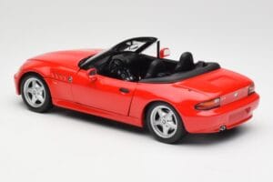 BMW Z3 E36/7 Kabriolet Czerwony UT Models 1:18 180024330 Metal — zdjęcie 7 z 8
