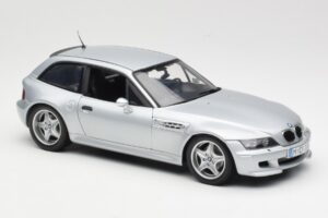 BMW Z3 M Coupe E36/8 Srebrny UT 1:18 80430020856 Metal — zdjęcie 6 z 8