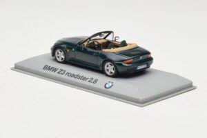 BMW Z3 Roadster 2.8 Ciemnozielony Minichamps 1:43 80429421514 Metal — zdjęcie 3 z 4