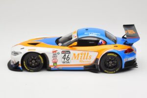 BMW Z4 E89 GT3 #46 Mills Racing M. Wittmer / A. Mills Pirelli World Challenge Sprint X-Series 2016 Minichamps 1:18 151162346  — zdjęcie 3 z 6