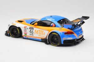 BMW Z4 E89 GT3 #46 Mills Racing M. Wittmer / A. Mills Pirelli World Challenge Sprint X-Series 2016 Minichamps 1:18 151162346  — zdjęcie 5 z 6