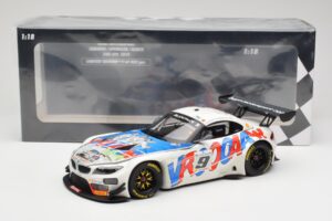 BMW Z4 E89 GT3 #9 Roal Motorsport A. Zanardi / B. Spengler 24 Hours of Spa 2015 Minichamps 1:18 151152309 Metal — zdjęcie 6 z 6