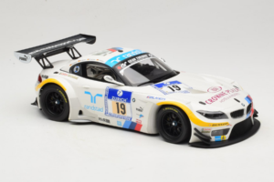 BMW Z4 GT3 #19 Team Schubert J. Muller / D. Muller ADAC 24 Hours Nurburgring 2012 Minichamps 1:18 151122319 Metal — zdjęcie 4 z 6