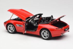 BMW Z8 E52 Czerwony AUTOart 1:18 70513 Metal — zdjęcie 5 z 8