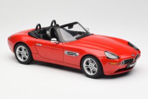 BMW Z8 E52 Czerwony AUTOart 1:18 70513 Metal — zdjęcie 6 z 8