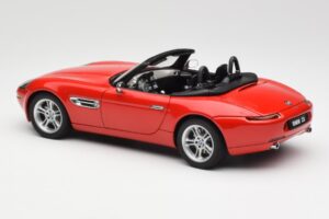 BMW Z8 E52 Czerwony AUTOart 1:18 70513 Metal — zdjęcie 7 z 8