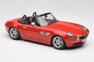BMW Z8 E52 Czerwony Metaliczny Bburago 1:18 18-12032 Metal — zdjęcie 6 z 8
