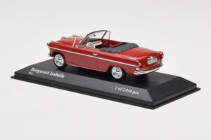 Borgward Isabella Kabriolet Czerwony Minichamps 1:43 400096060 Metal — zdjęcie 3 z 4