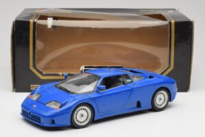 Bugatti EB110 Ciemny Niebieski Bburago 1:18 3035-DB Metal — zdjęcie 8 z 8