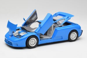 Bugatti EB110 GT Niebieski Anson 1:18 30303-W Metal — zdjęcie 2 z 8