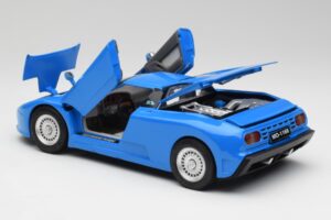 Bugatti EB110 GT Niebieski Anson 1:18 30303-W Metal — zdjęcie 5 z 8