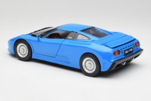 Bugatti EB110 GT Niebieski Anson 1:18 30303-W Metal — zdjęcie 7 z 8