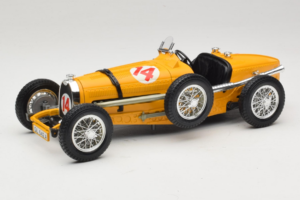 Bugatti Type 59 #14 Grand Prix Pomarańczowy Bburago 1:18 3012 Metal