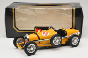 Bugatti Type 59 #14 Grand Prix Pomarańczowy Bburago 1:18 3012 Metal — zdjęcie 6 z 6