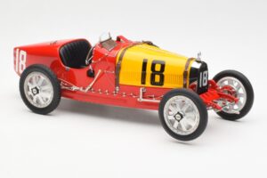 Bugatti T35 National Colors Spain CMC 1:18 M-100-B-016 Metal — zdjęcie 4 z 6