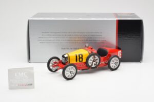 Bugatti T35 National Colors Spain CMC 1:18 M-100-B-016 Metal — zdjęcie 6 z 6