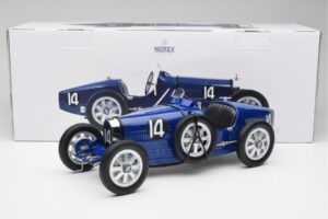 Bugatti Type 35 #14 Dark Blue Norev 1:12 125703 Metal — zdjęcie 6 z 6