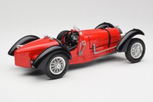 Bugatti Type 55 Czerwony Bburago 1:18 3009 Metal — zdjęcie 2 z 6