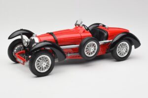 Bugatti Type 55 Czerwony Bburago 1:18 3009 Metal