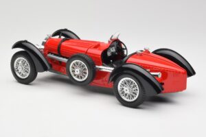 Bugatti Type 55 Czerwony Bburago 1:18 3009 Metal — zdjęcie 5 z 6