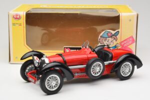 Bugatti Type 55 Czerwony Bburago 1:18 3009 Metal — zdjęcie 6 z 6