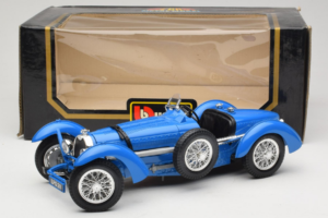 Bugatti Type 59 Niebieski Bburago 1:18 3005-M1 Metal — zdjęcie 5 z 5