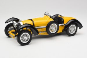Bugatti Type 59 Żółty Bburago 1:18 3005 Metal