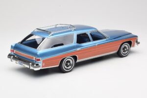 Buick Estate Wagon Light Blue Metallic BoS Models 1:18 BOS417 Żywica — zdjęcie 2 z 6