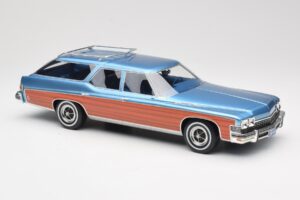 Buick Estate Wagon Light Blue Metallic BoS Models 1:18 BOS417 Żywica — zdjęcie 4 z 6