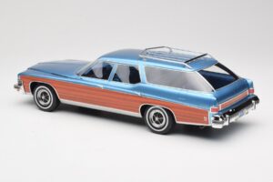 Buick Estate Wagon Light Blue Metallic BoS Models 1:18 BOS417 Żywica — zdjęcie 5 z 6