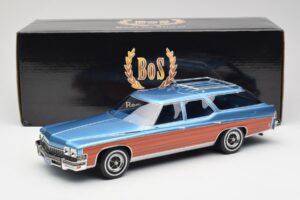 Buick Estate Wagon Light Blue Metallic BoS Models 1:18 BOS417 Żywica — zdjęcie 6 z 6