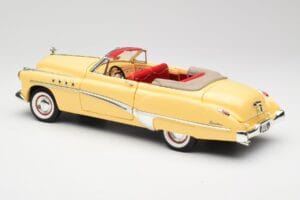 Buick Roadmaster Chrome Yellow Motormax 1:18 23124646-M17 Metal — zdjęcie 7 z 8