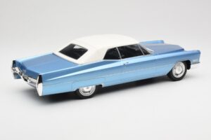 Cadillac DeVille Niebieski KK-Scale 1:18 KKDC180314 Metal — zdjęcie 2 z 6