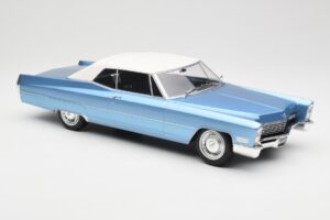 Cadillac DeVille Niebieski KK-Scale 1:18 KKDC180314 Metal — zdjęcie 4 z 6