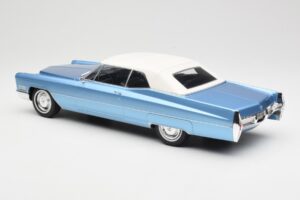 Cadillac DeVille Niebieski KK-Scale 1:18 KKDC180314 Metal — zdjęcie 5 z 6