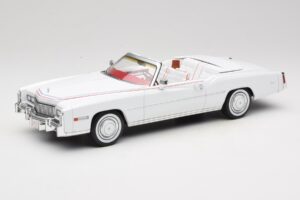 Cadillac Eldorado Kabriolet Biały MCG 1:18 MCG18474 Metal