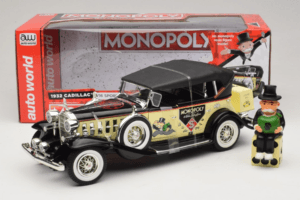 Cadillac V16 Sports Phaeton Monopoly Auto World 1:18 AWSS127/06 Metal — zdjęcie 6 z 6