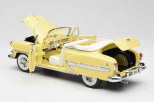 Chevrolet Bel Air Kabriolet Żółty Sun Star 1:18 1712 Metal — zdjęcie 5 z 8