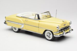 Chevrolet Bel Air Kabriolet Żółty Sun Star 1:18 1712 Metal — zdjęcie 6 z 8