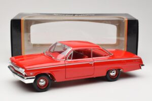 Chevrolet Bel Air Czerwony Maisto 1:18 31641 Metal — zdjęcie 8 z 8