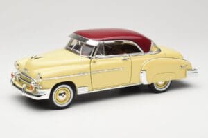 Chevrolet Bel Air Żółty & Czerwony Motormax 1:18 73111 Metal