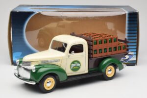 Chevrolet Brasseur Perrier Delivery Van Zielony Solido 1:18 203243 Metal — zdjęcie 8 z 8